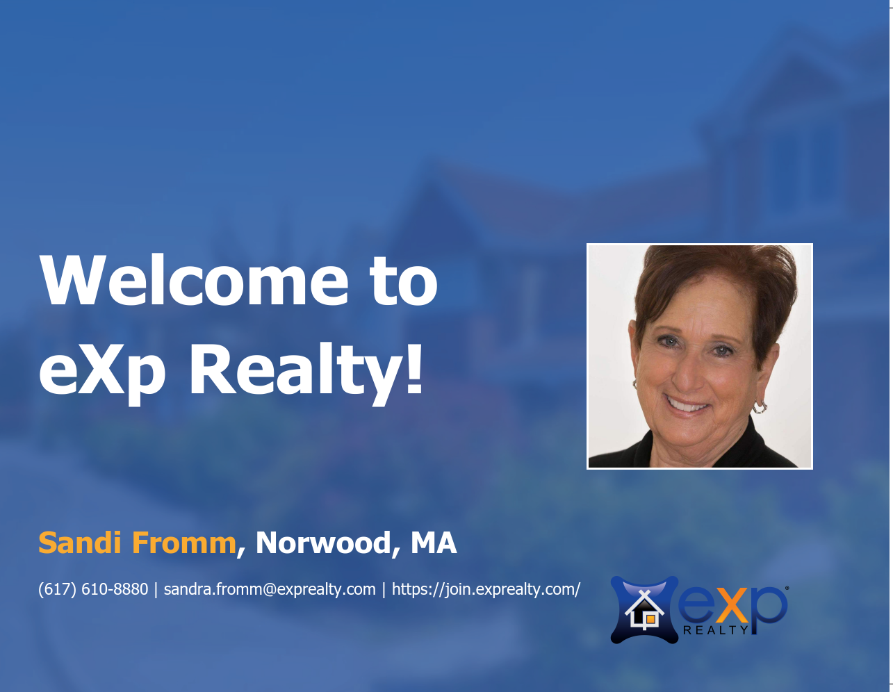 Sandi Fromm Joined eXp Realty!