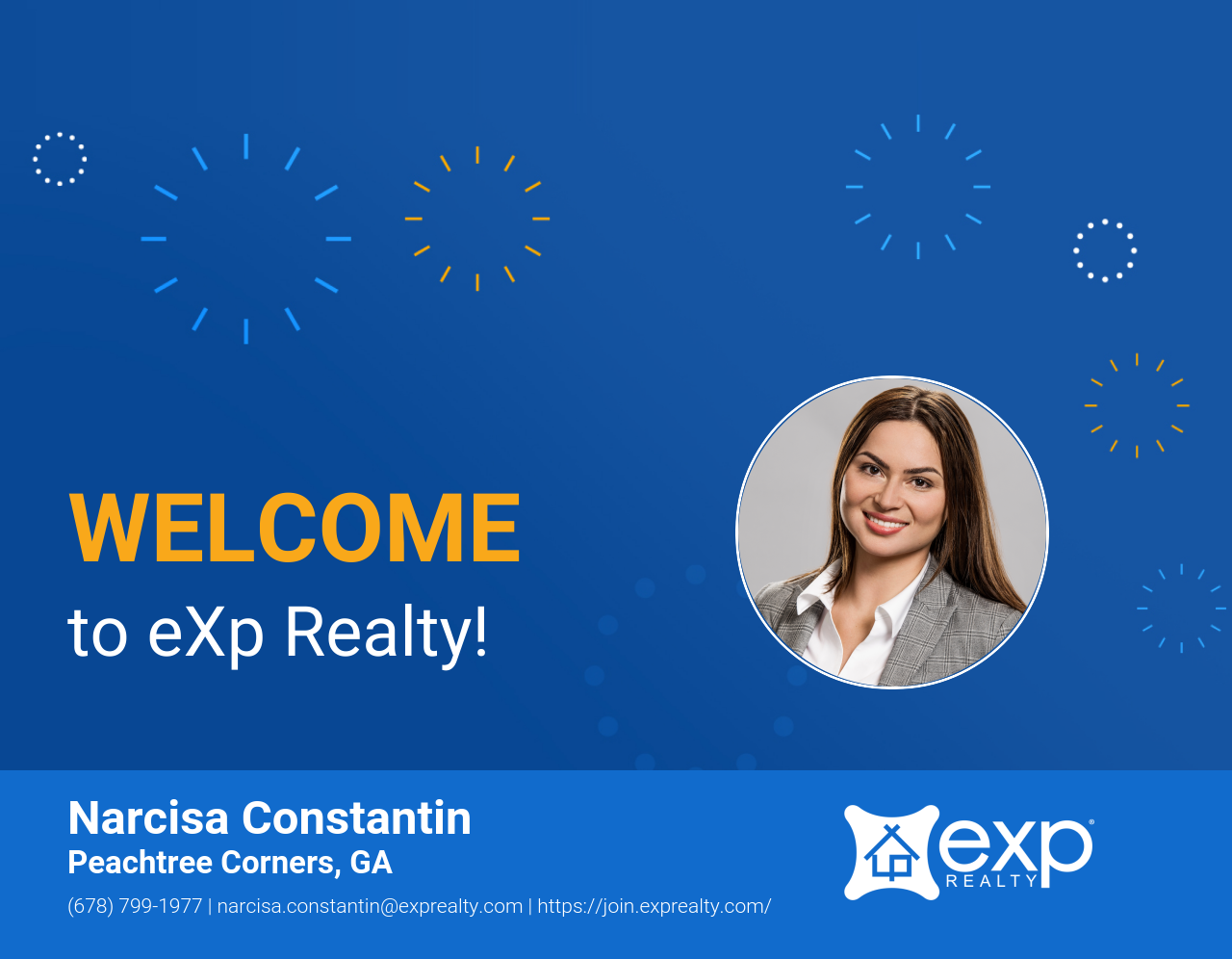 eXp Realty Welcomes Narcisa Constantin!