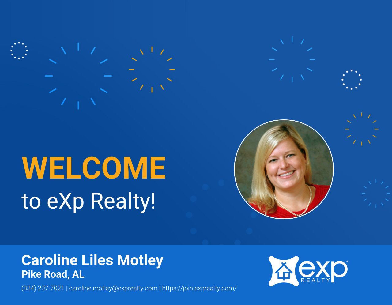 eXp Realty Welcomes Caroline Liles Motley!