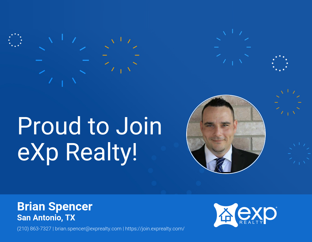 Welcome to eXp Realty Brian Spencer!