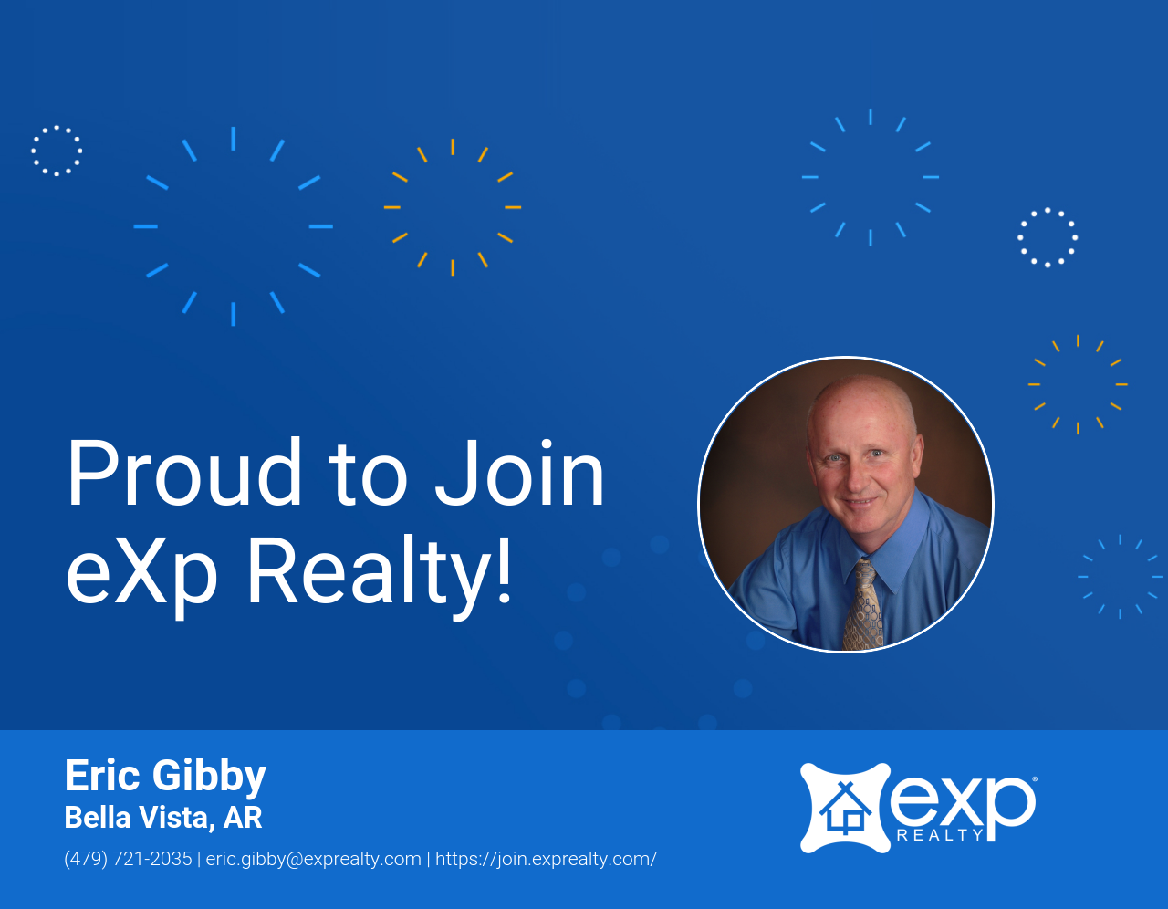 Welcome to eXp Realty Eric Gibby!