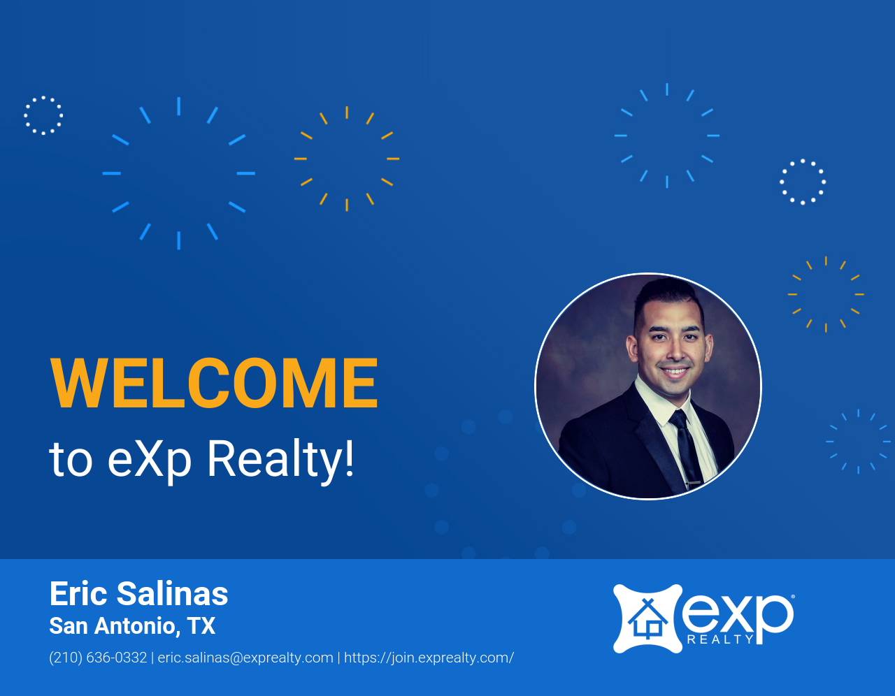 Welcome to eXp Realty Eric Salinas!