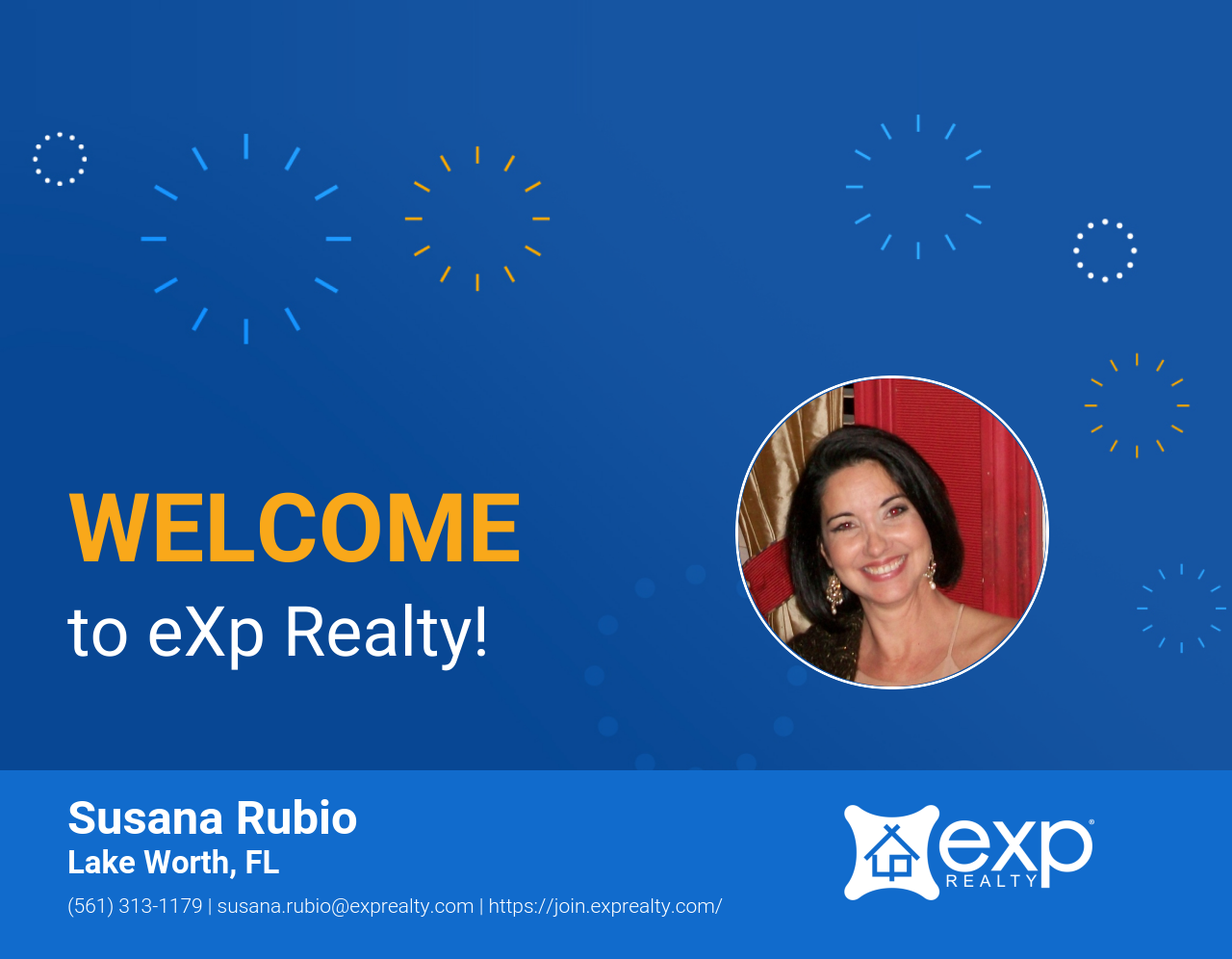 Susana Rubio Joined eXp Realty!