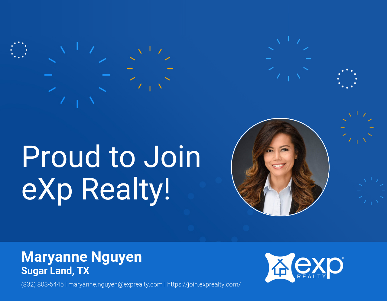 eXp Realty Welcomes Maryanne Nguyen!