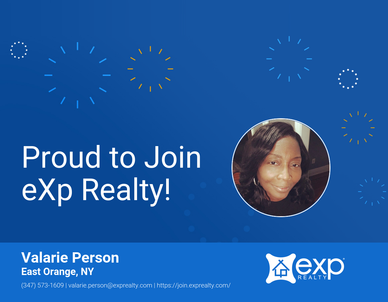 eXp Realty Welcomes Valarie Person!