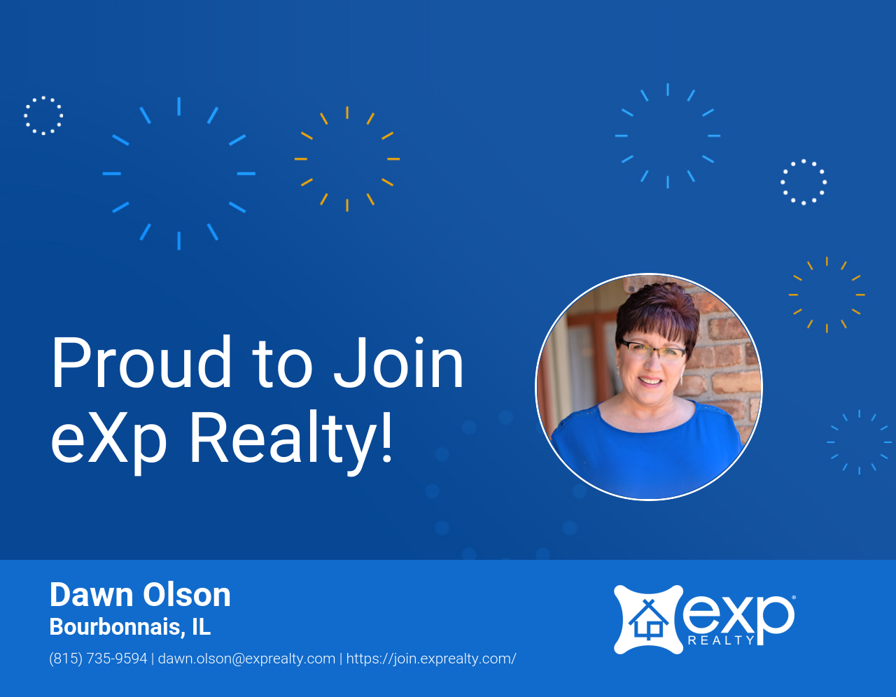 Dawn Olson Joined eXp Realty!