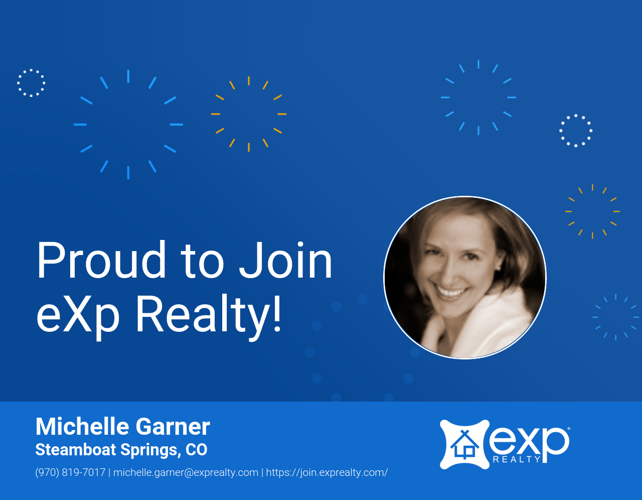 Michelle Garner Joined eXp Realty!