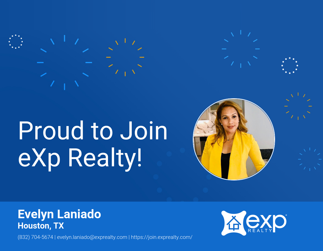 eXp Realty Welcomes Evelyn Laniado!