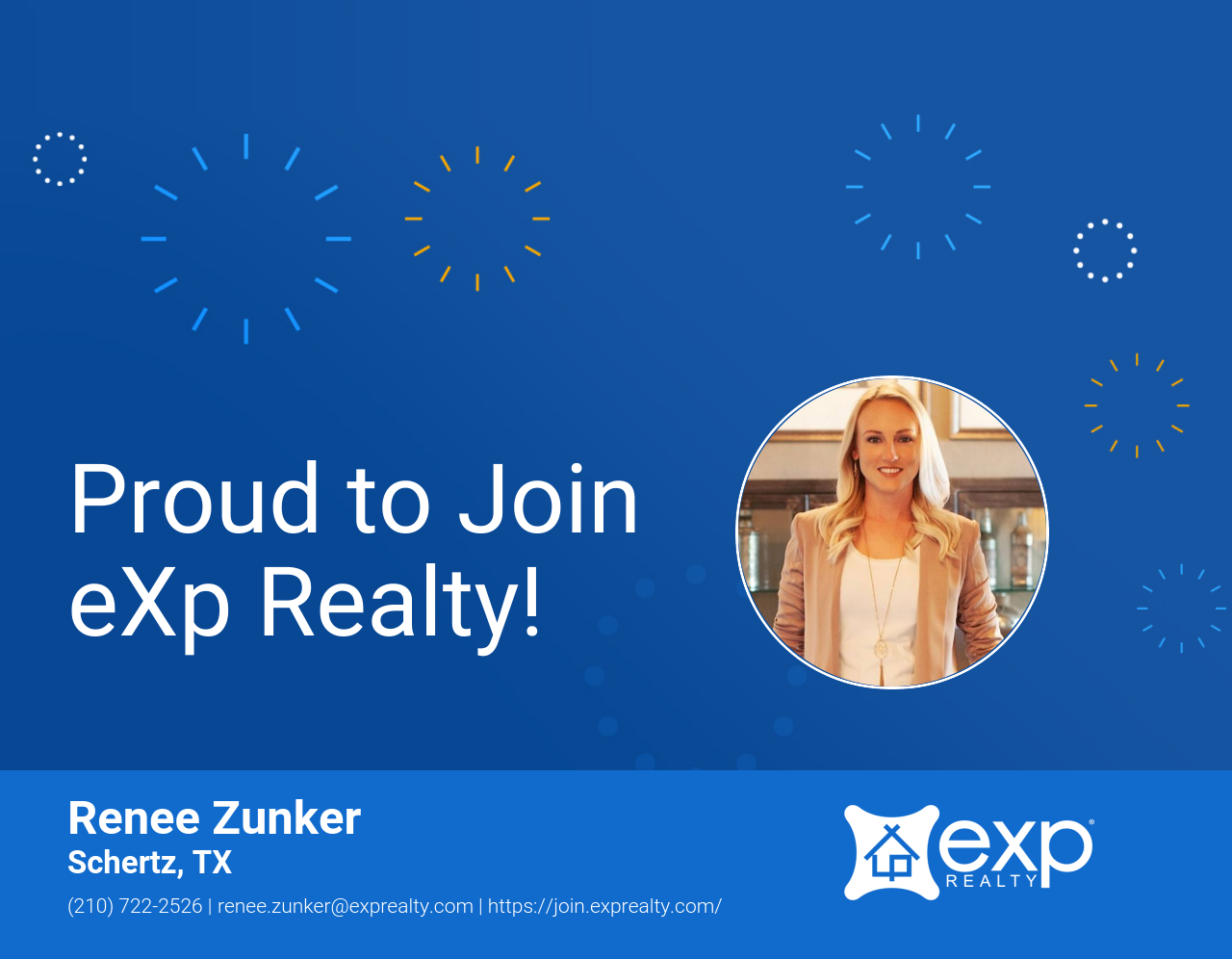 eXp Realty Welcomes Renee Zunker!