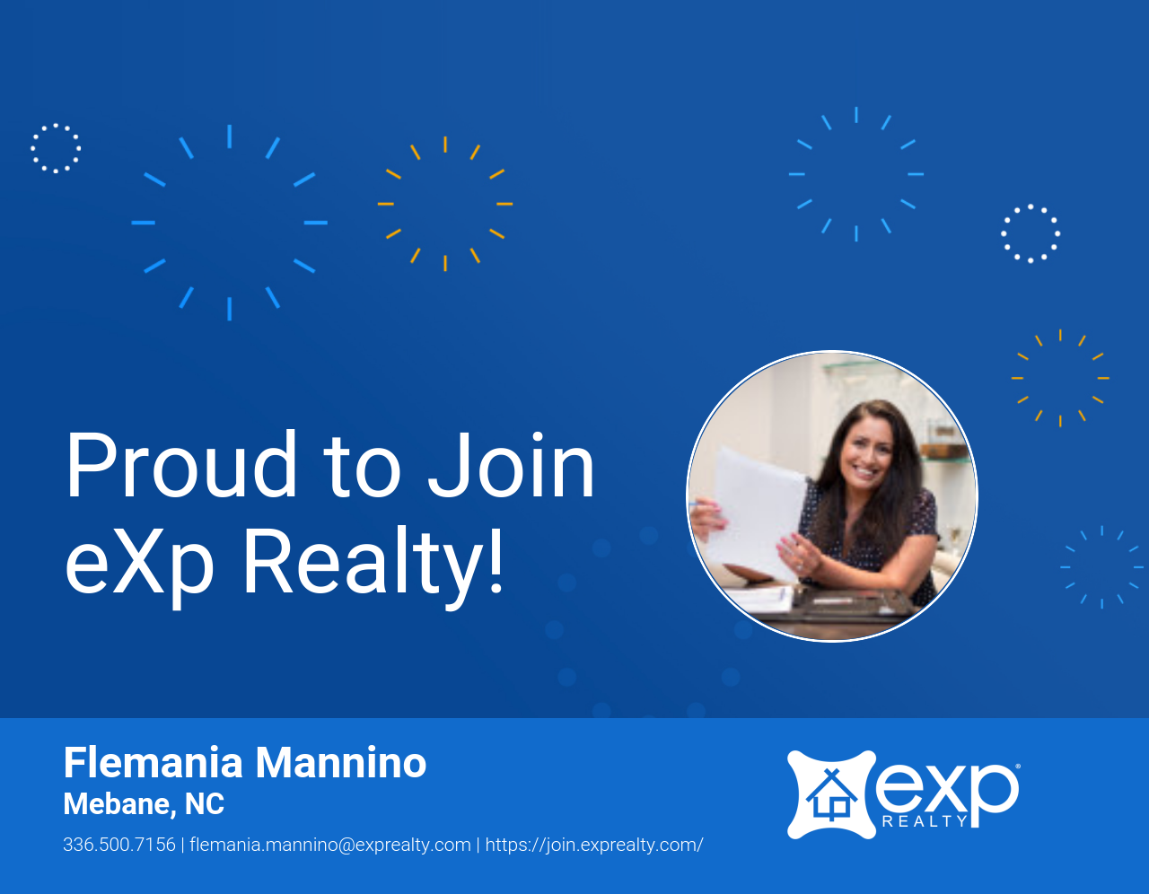 Flemania Mannino Joined eXp Realty!
