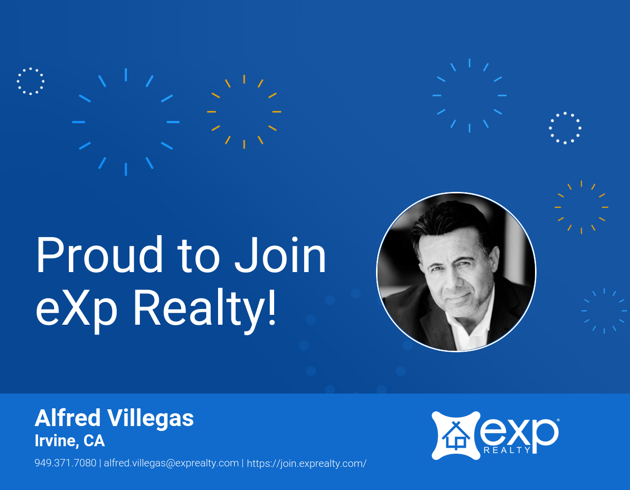 Alfred Villegas Joined eXp Realty!
