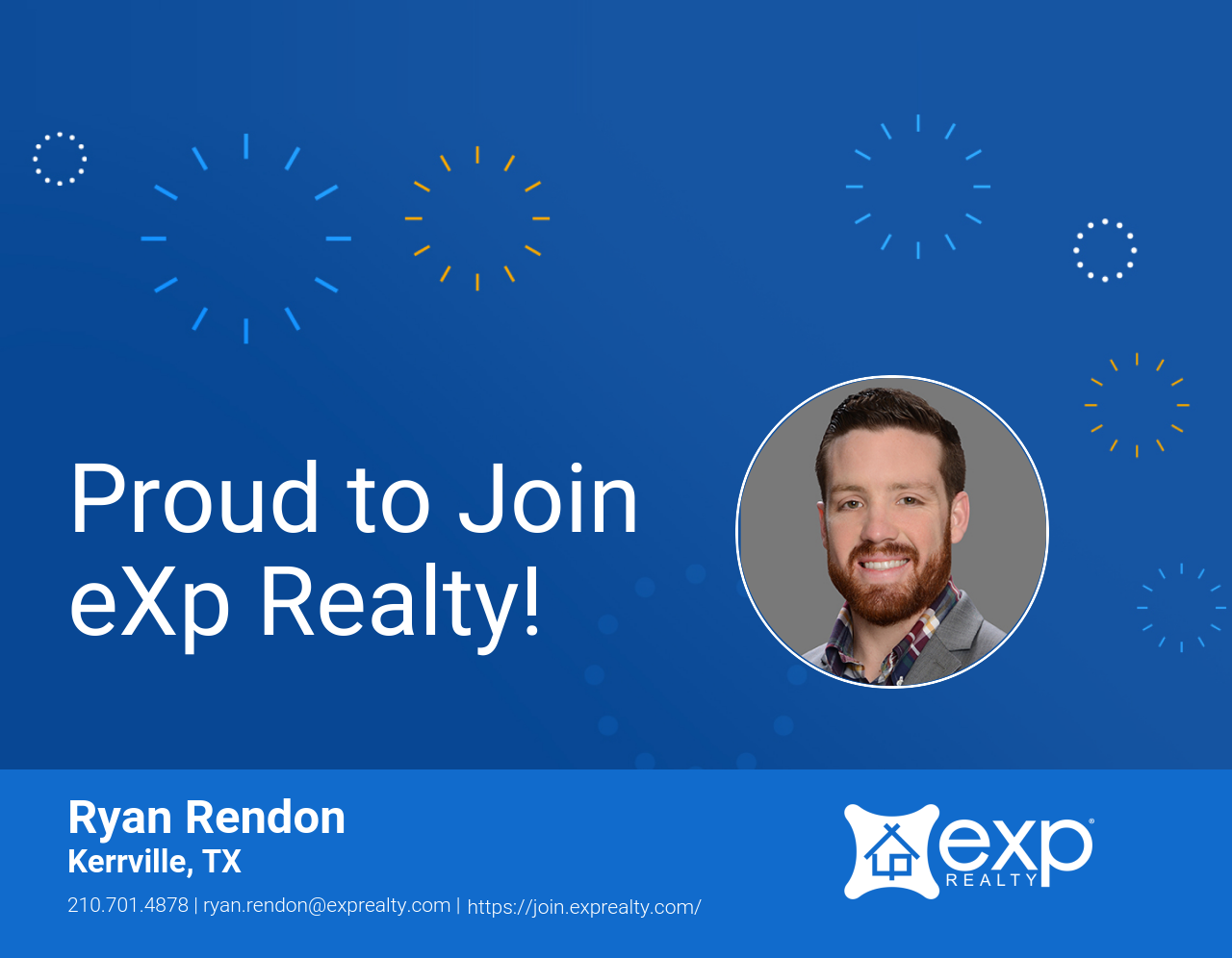 Ryan Rendon Joined eXp Realty!