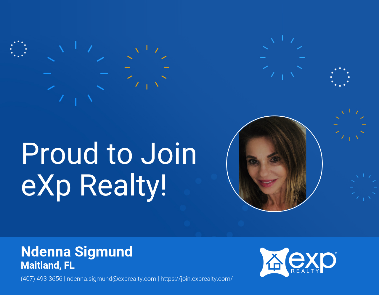 eXp Realty Welcomes Ndenna Sigmund!
