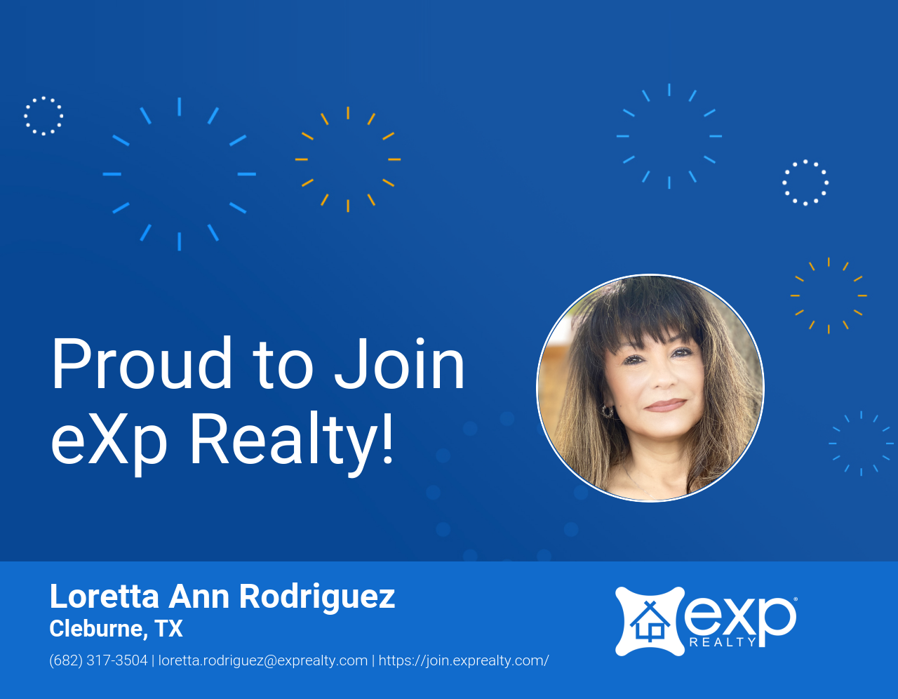 eXp Realty Welcomes Loretta Ann Rodriguez!