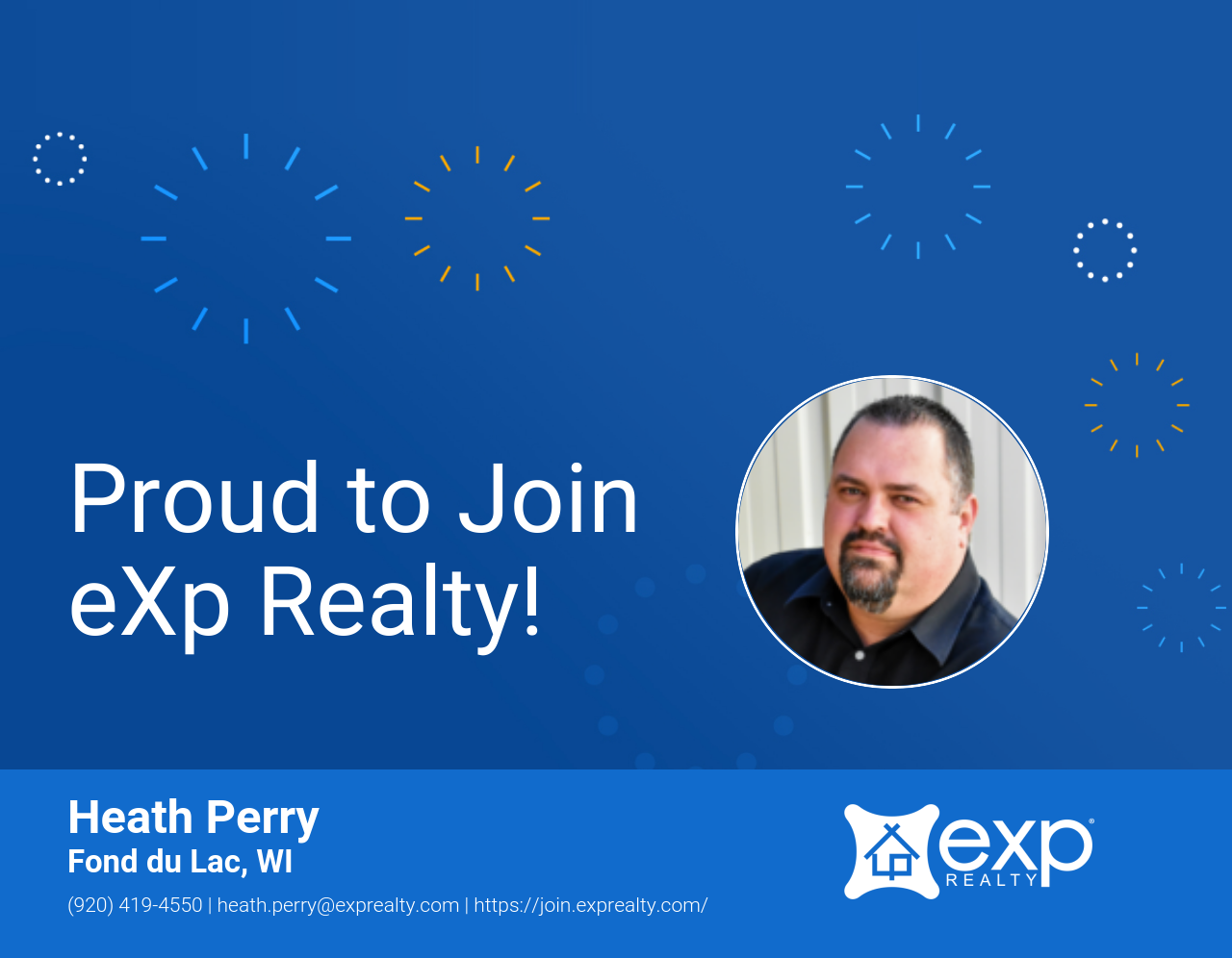 Heath Perry Joined eXp Realty!