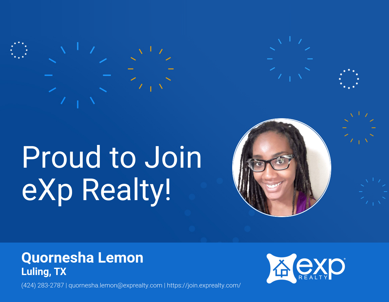 eXp Realty Welcomes Quornesha Lemon!