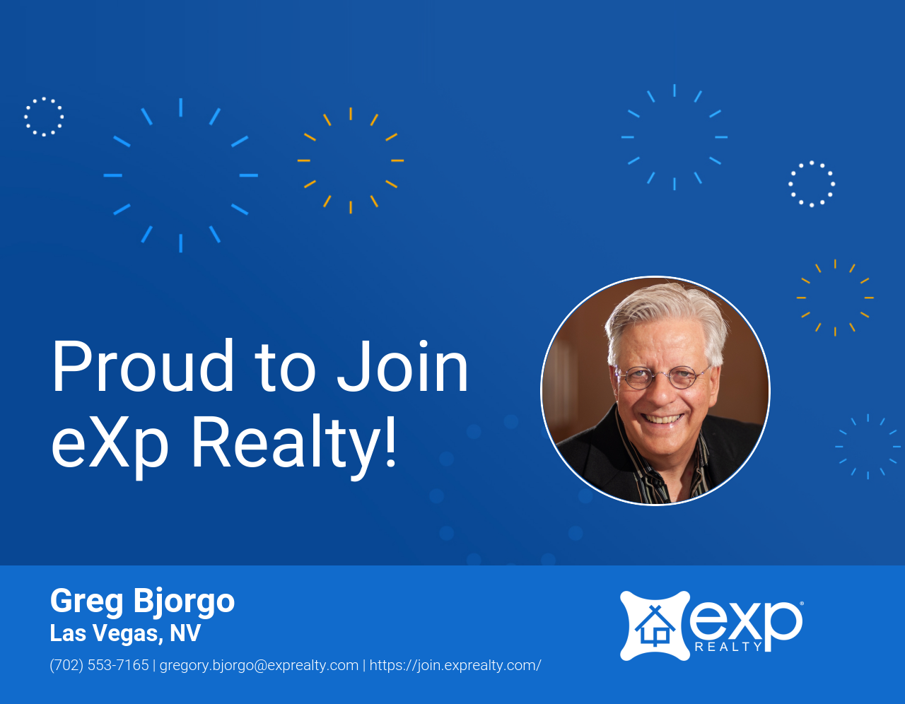 Greg Bjorgo Joined eXp Realty!