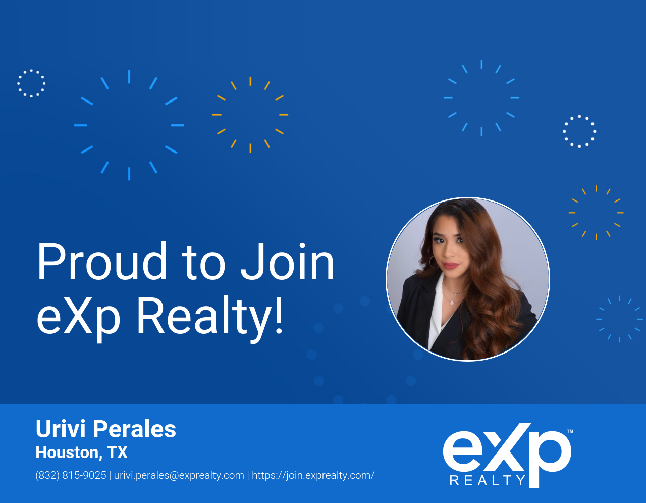 eXp Realty Welcomes Urivi Perales!