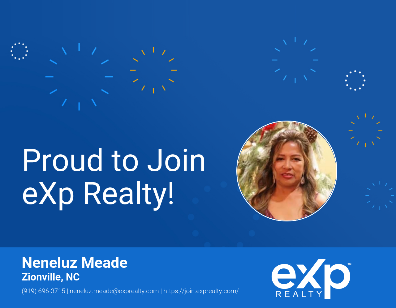 eXp Realty Welcomes Neneluz Meade!