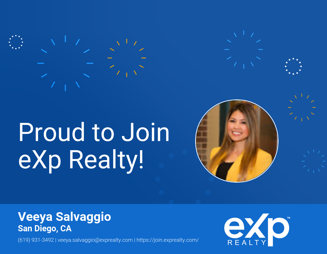 Veeya Salvaggio Joined eXp Realty!