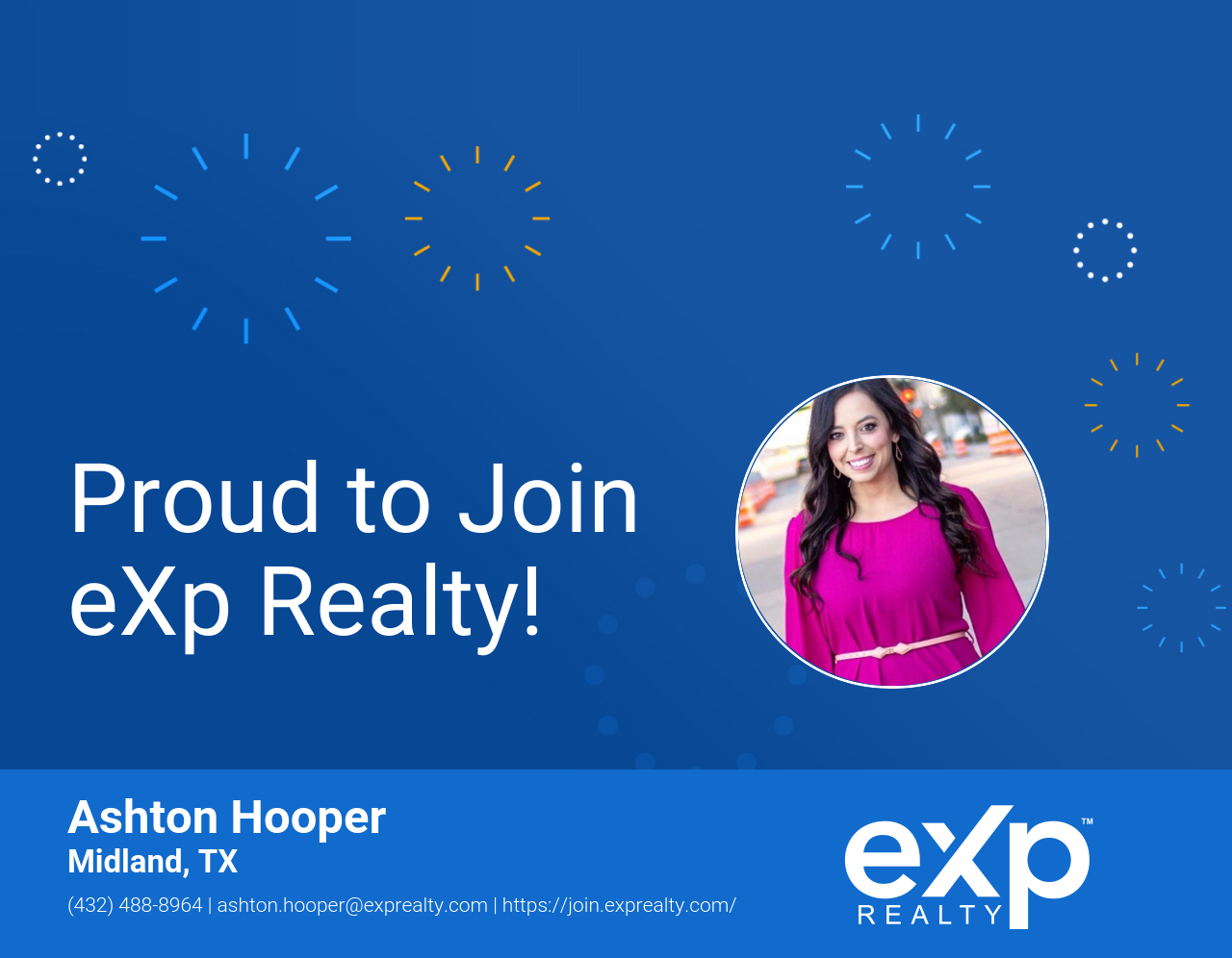 eXp Realty Welcomes Ashton Hooper!