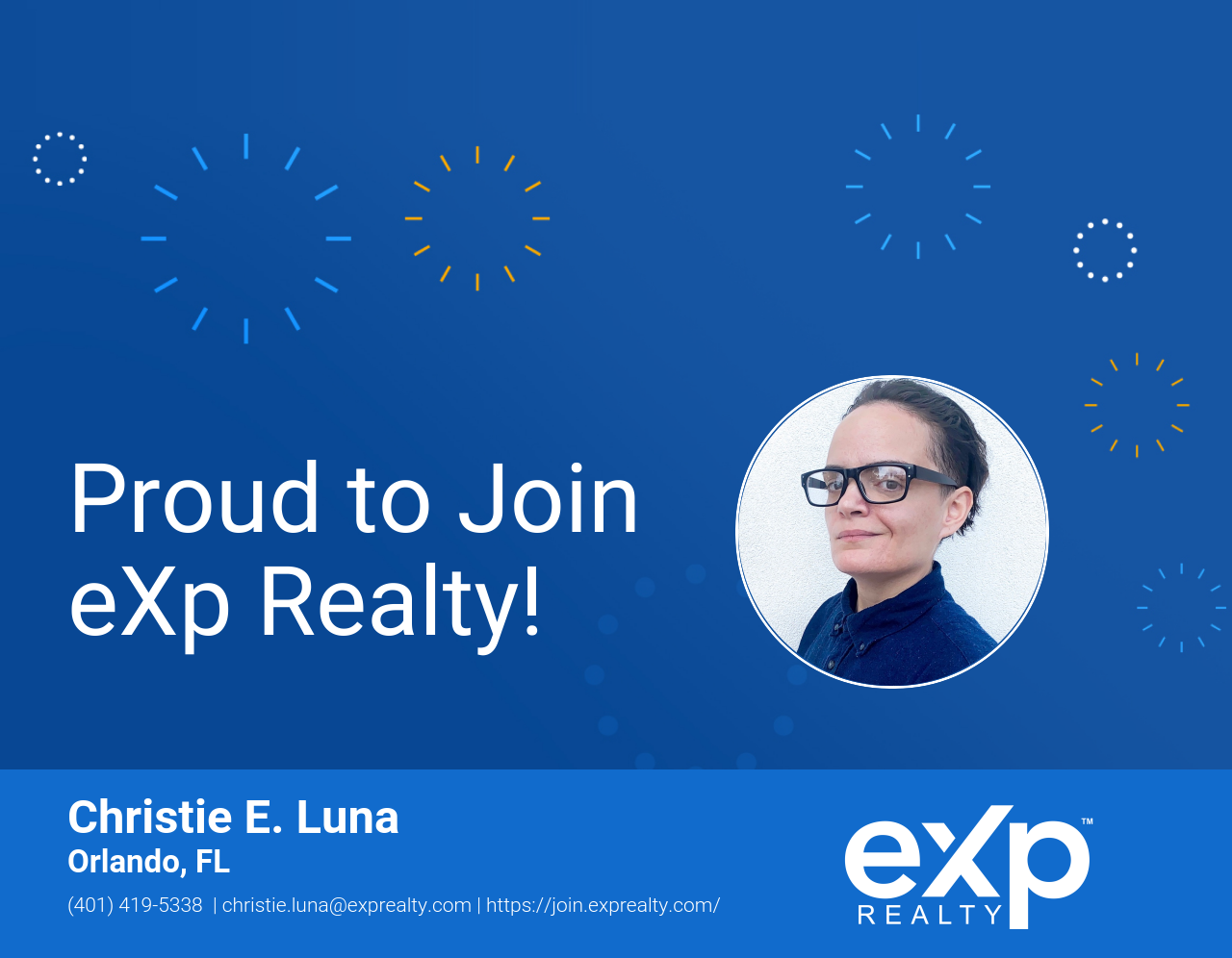 Christie Luna Joined eXp Realty!