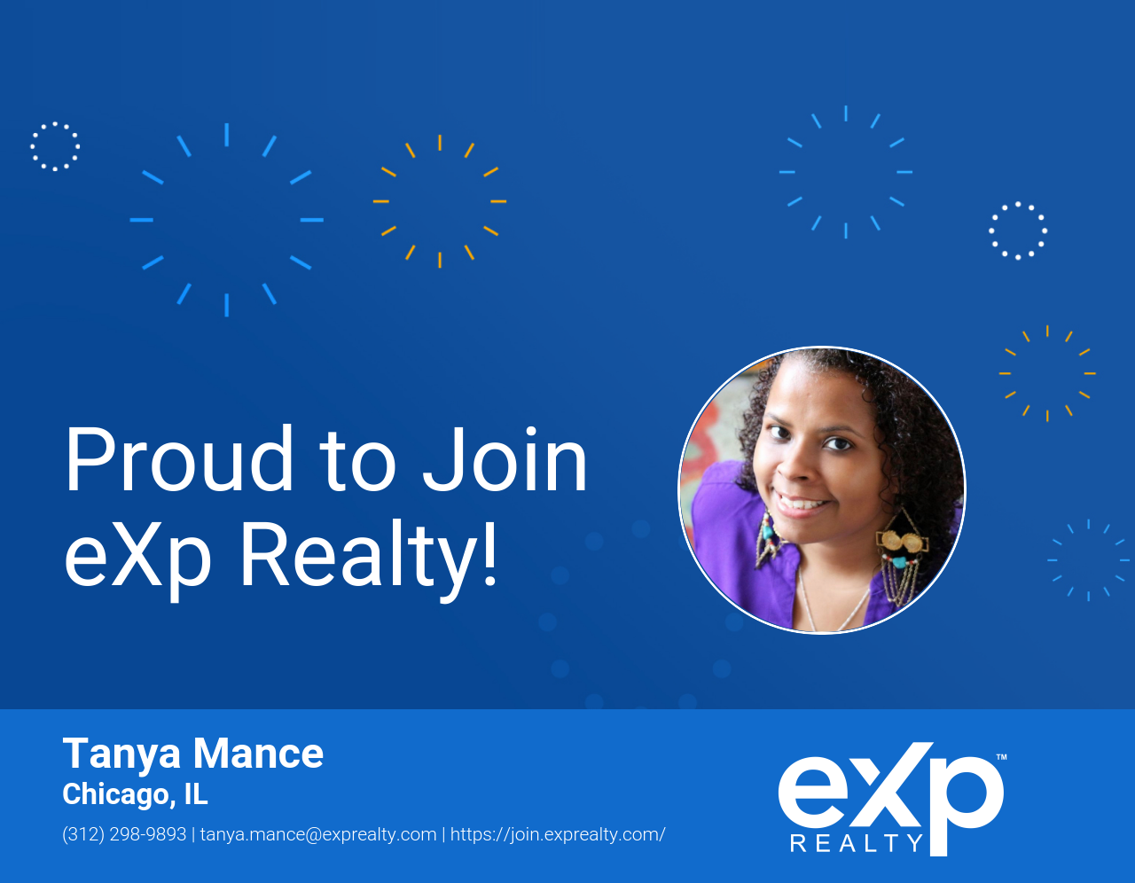 Tanya Mance Joined eXp Realty!
