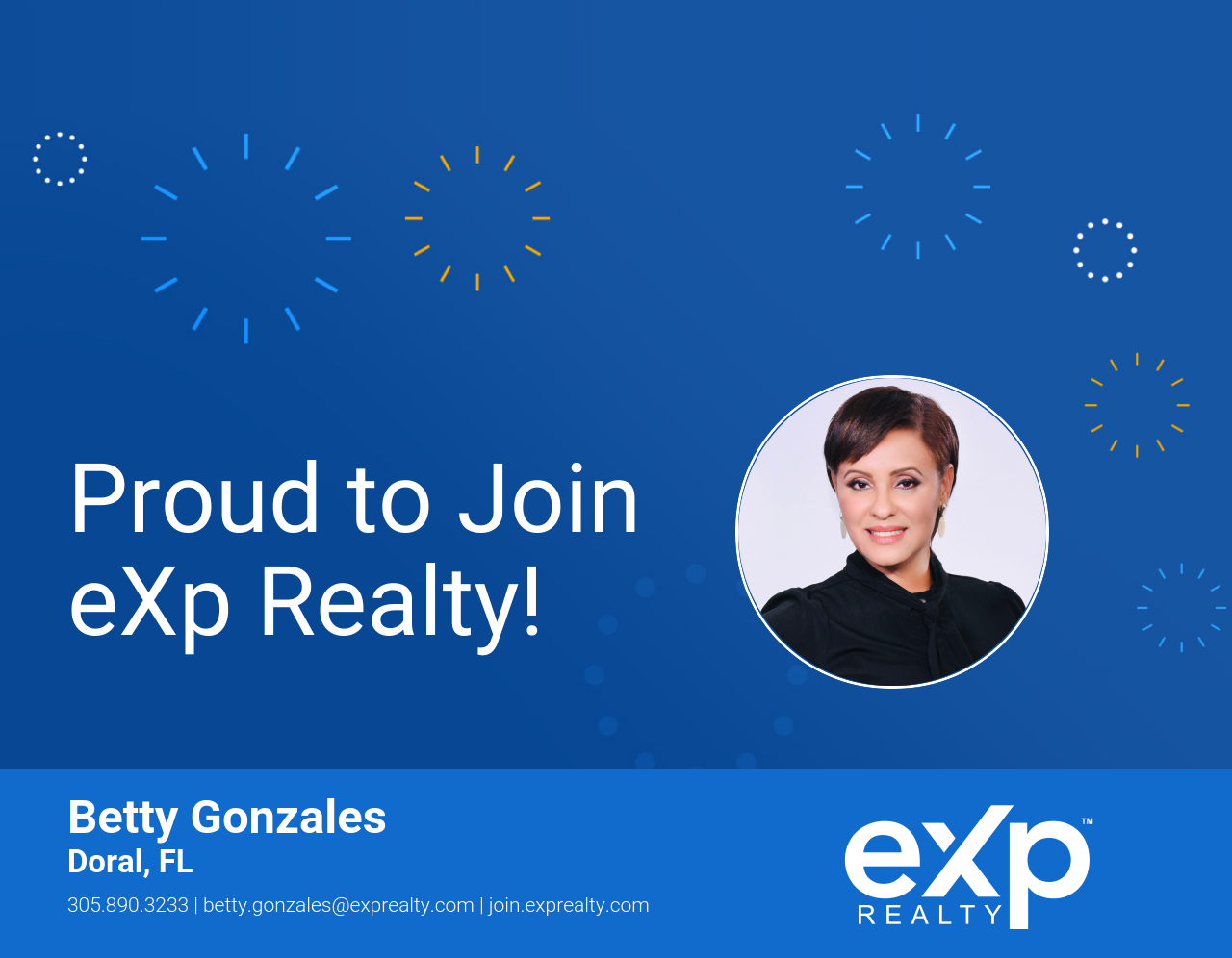 eXp Realty Welcomes Betty Gonzalez!
