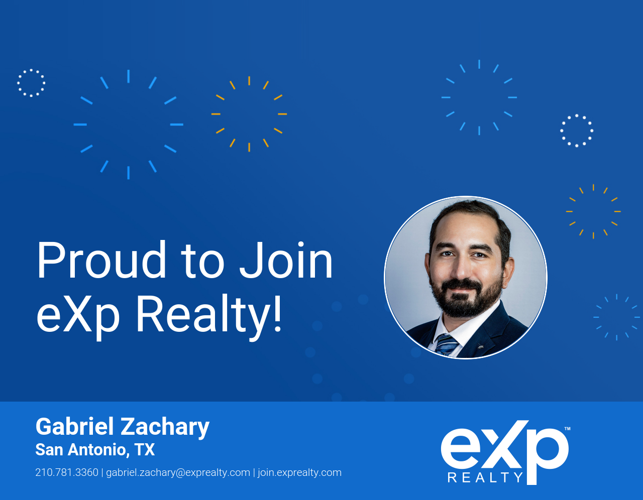 eXp Realty Welcomes Gabriel Zachary!