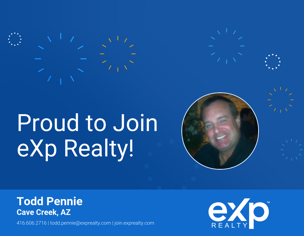 eXp Realty Welcomes Todd Pennie!