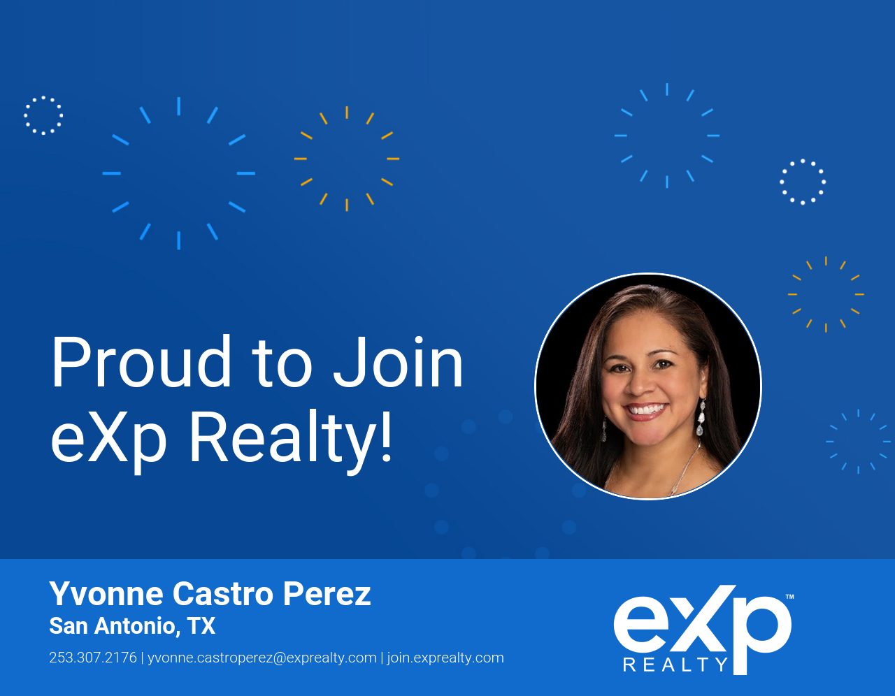 eXp Realty Welcomes Yvonne Castro Perez!