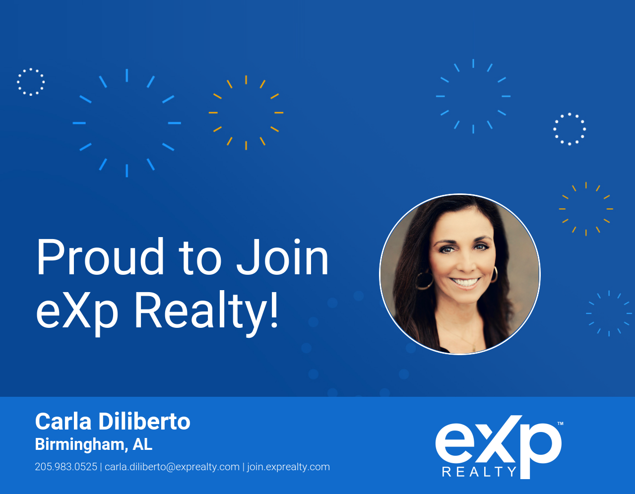 Carla Diliberto Joined eXp Realty!
