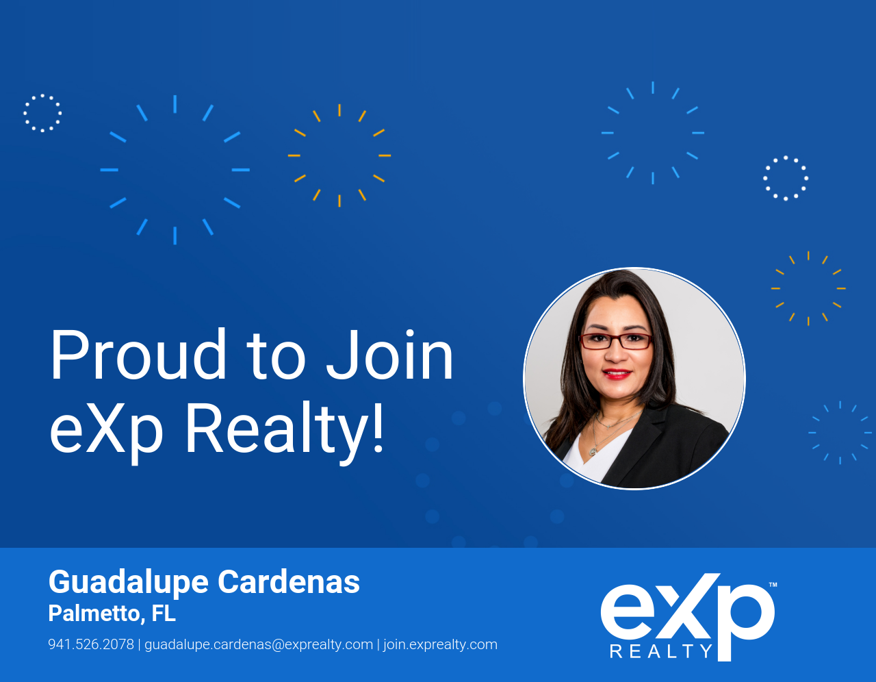 Guadalupe (Lupita) Cardenas Joined eXp Realty!