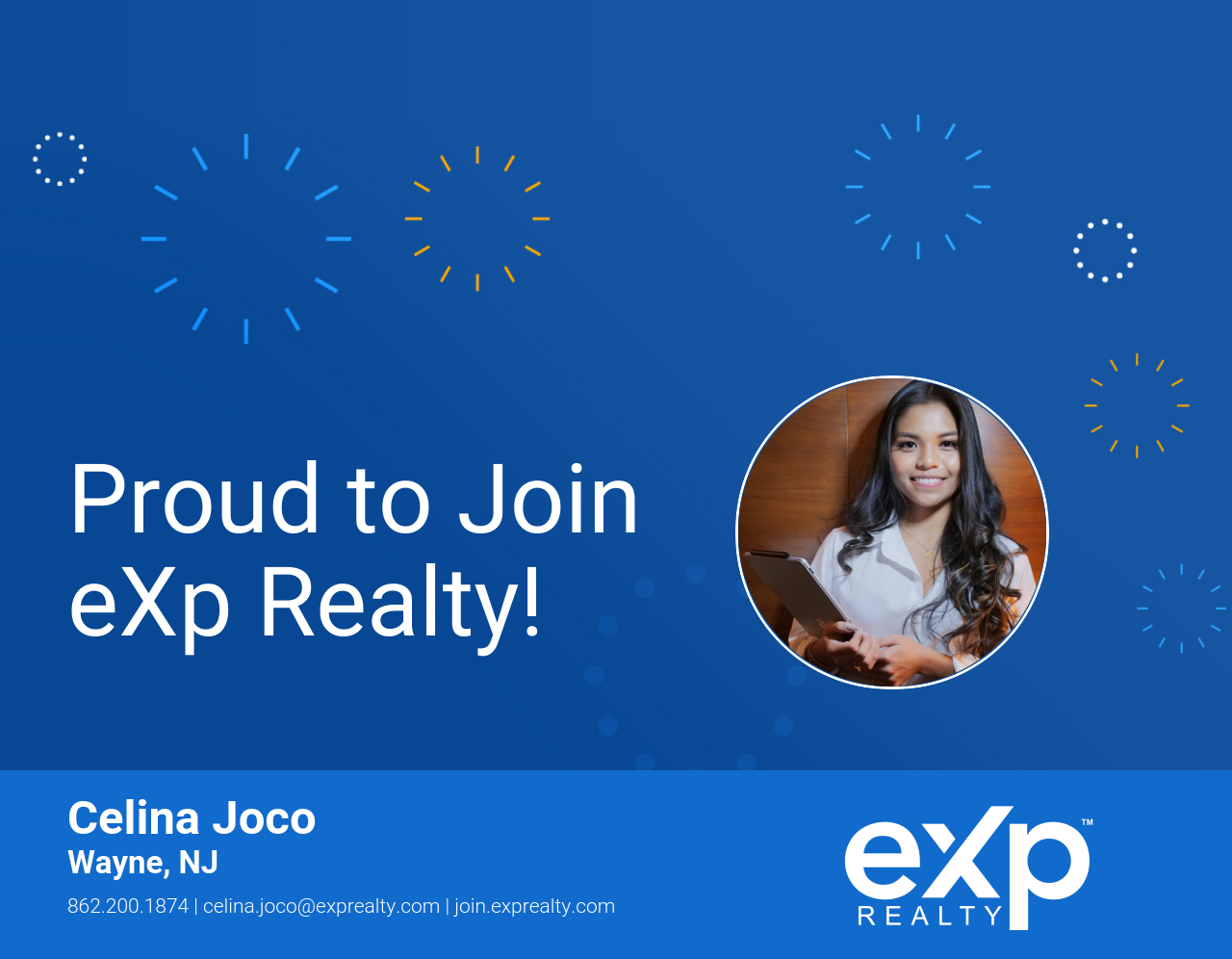 Celina Joco  Joined eXp Realty!