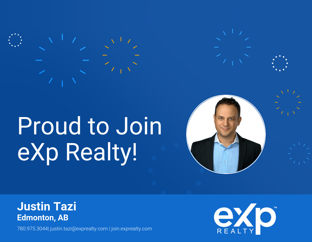 eXp Realty Welcomes Justin Tazi!