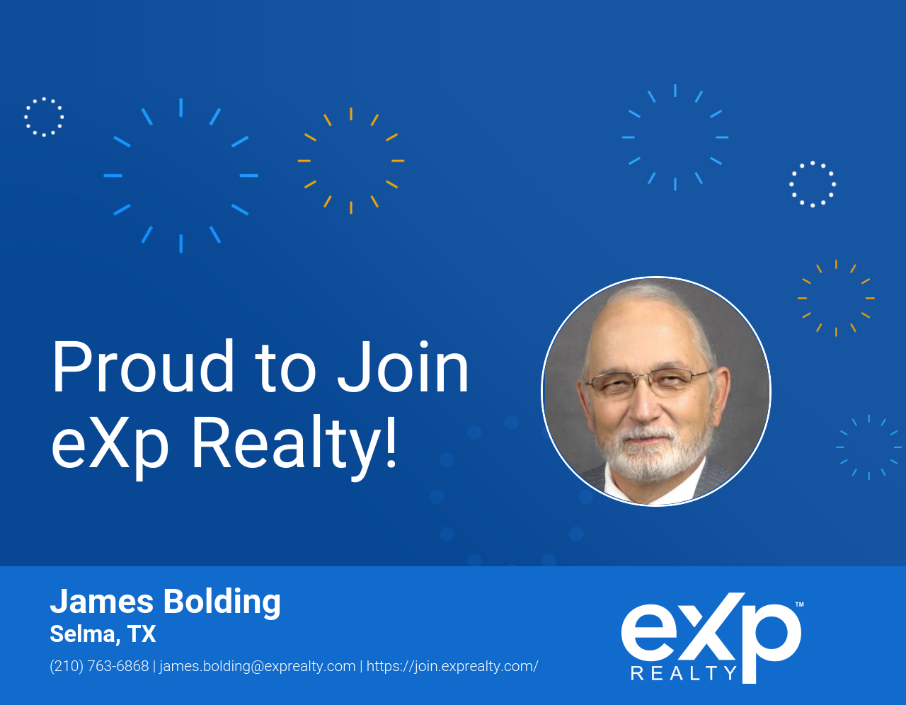 James Bolding Joined eXp Realty!