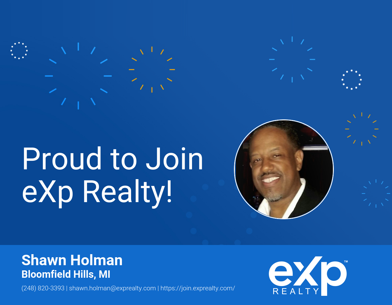 Shawn Holman Joined eXp Realty!