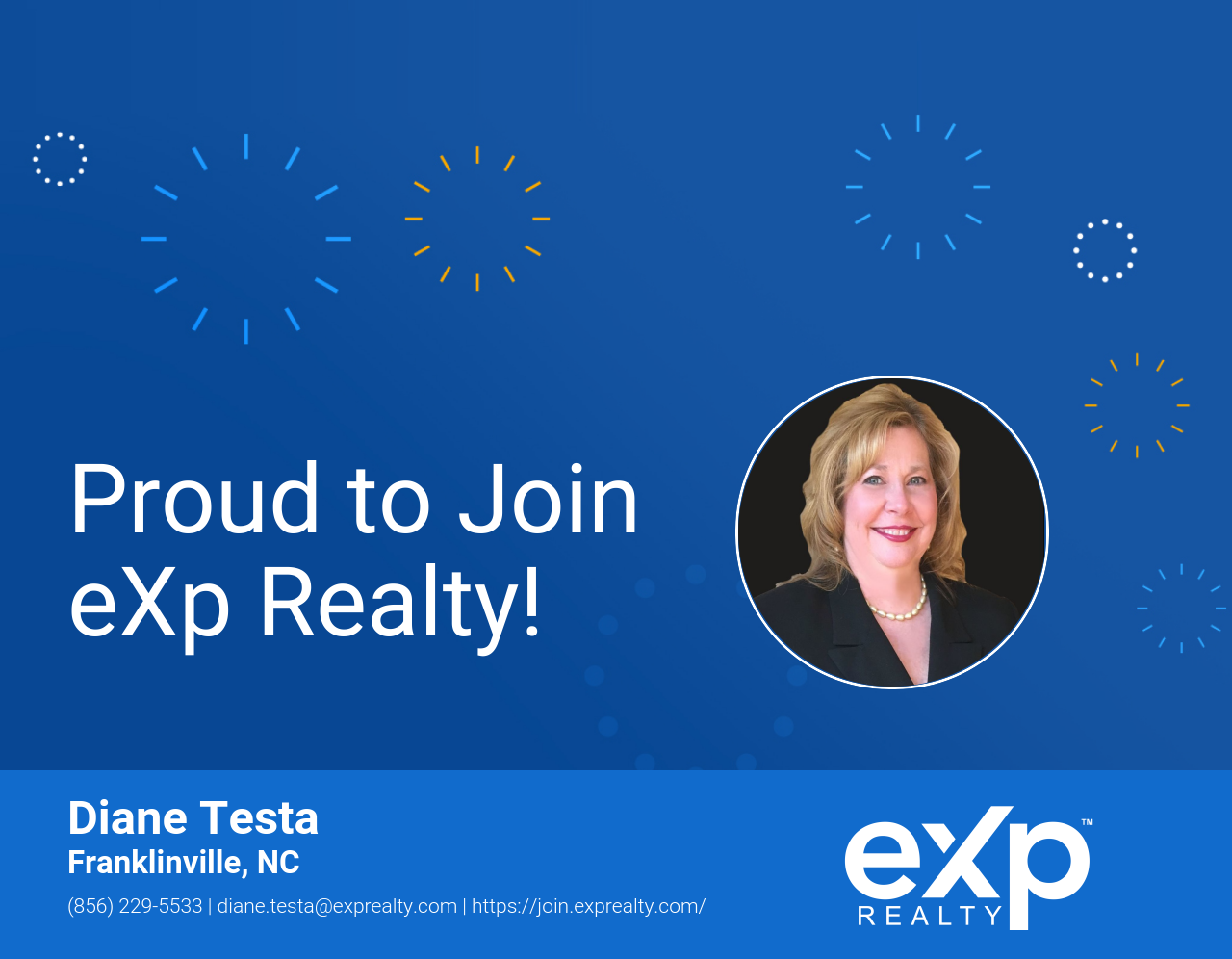 Diane Testa Joined eXp Realty!