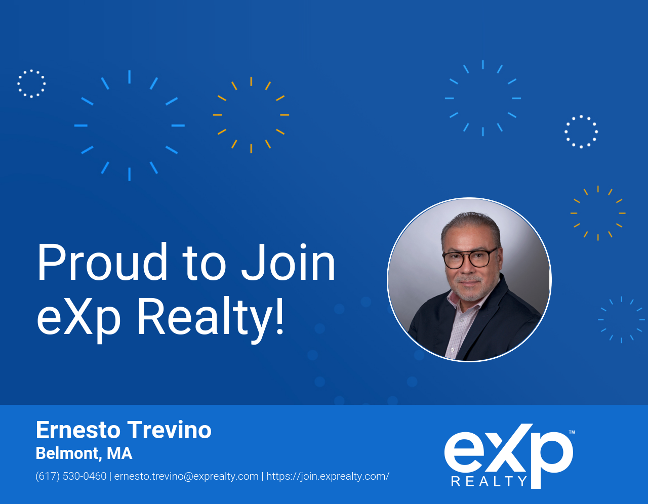 eXp Realty Welcomes Ernesto Trevino!