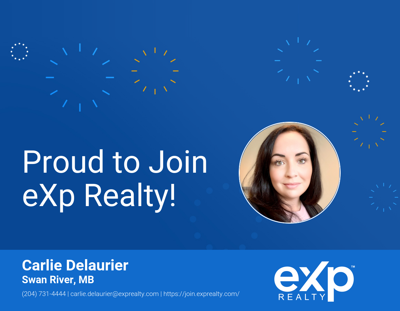 Carlie Delaurier Joined eXp Realty!