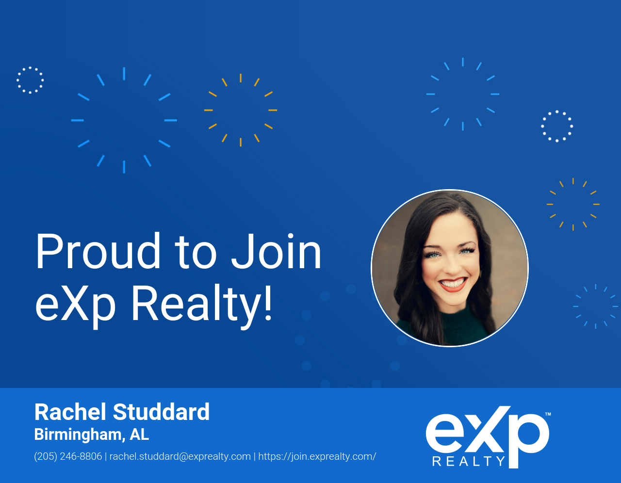 eXp Realty Welcomes Rachel Studdard!