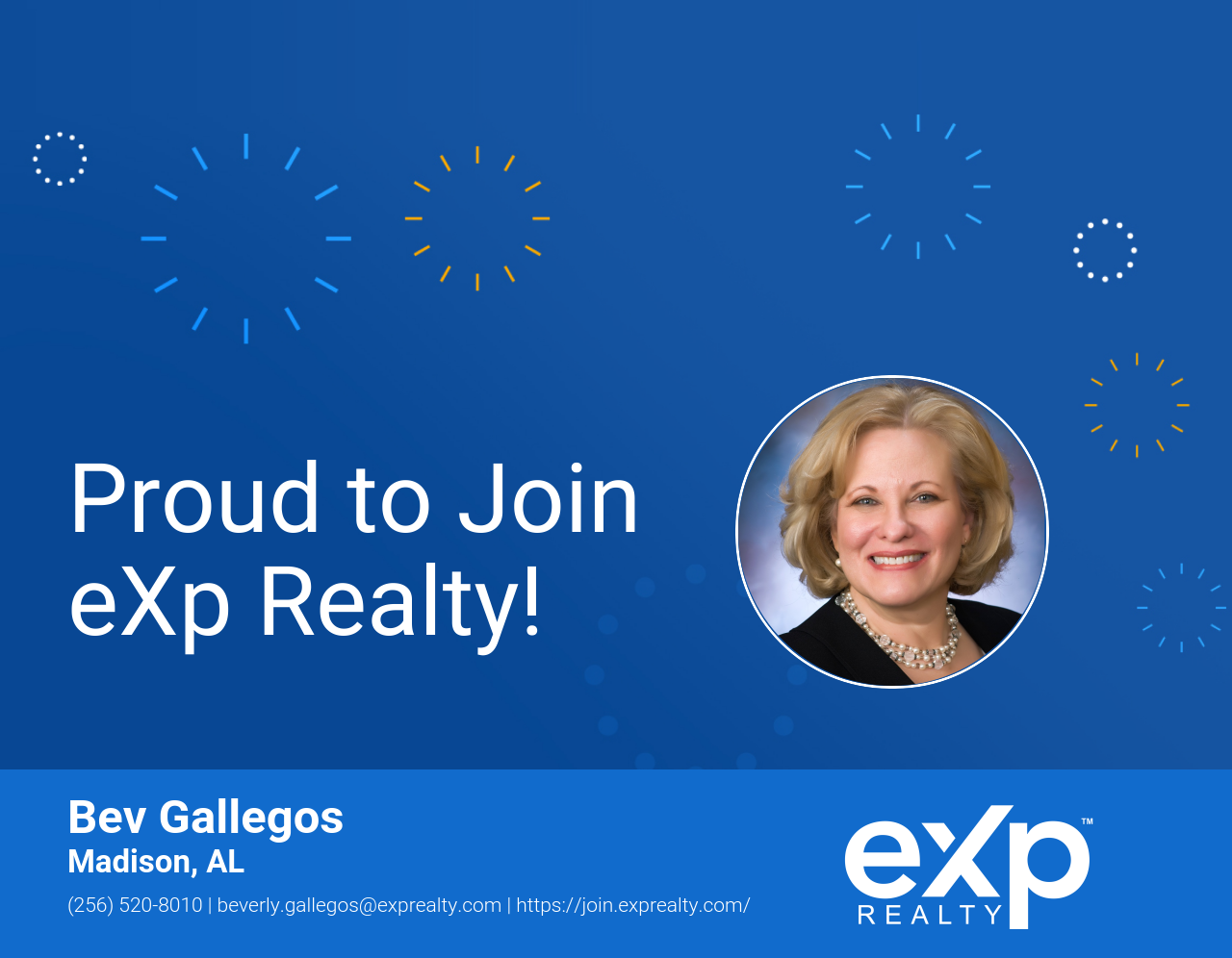 eXp Realty Welcomes Bev Gallegos!