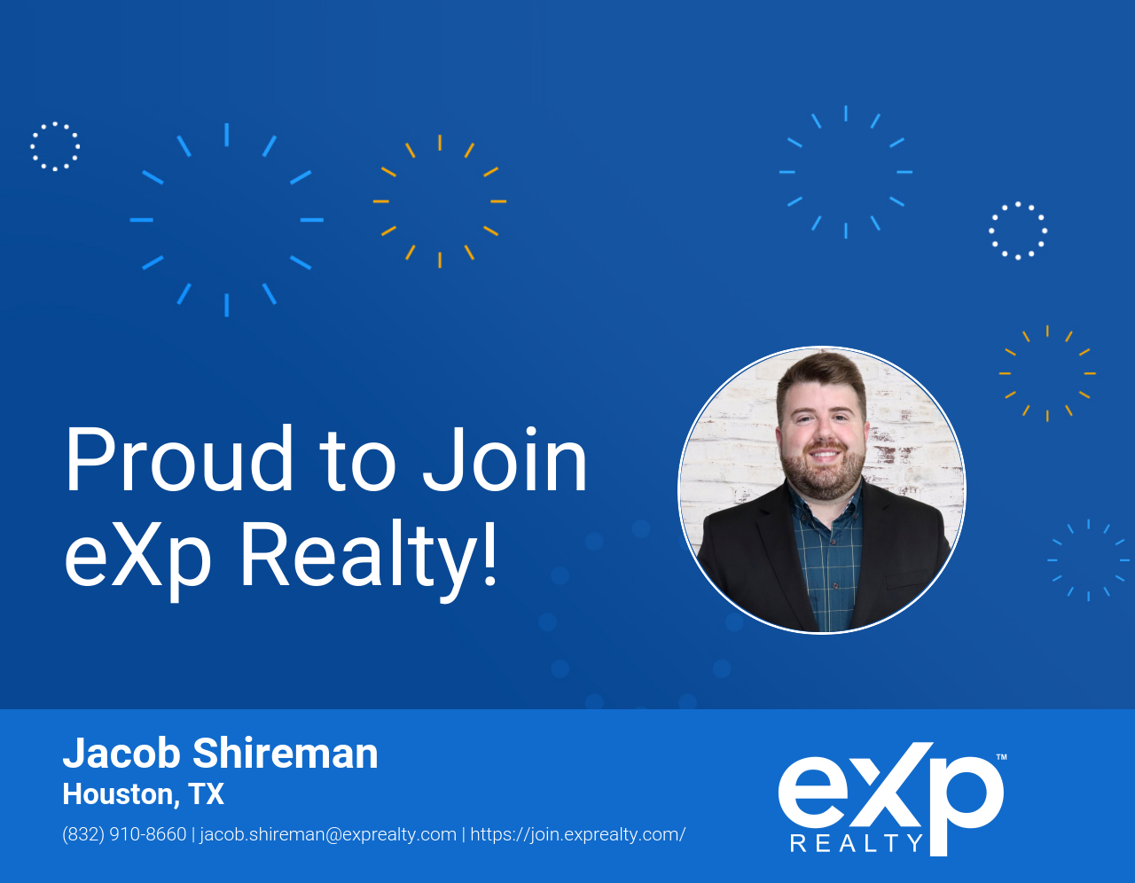 eXp Realty Welcomes Jacob Shireman!