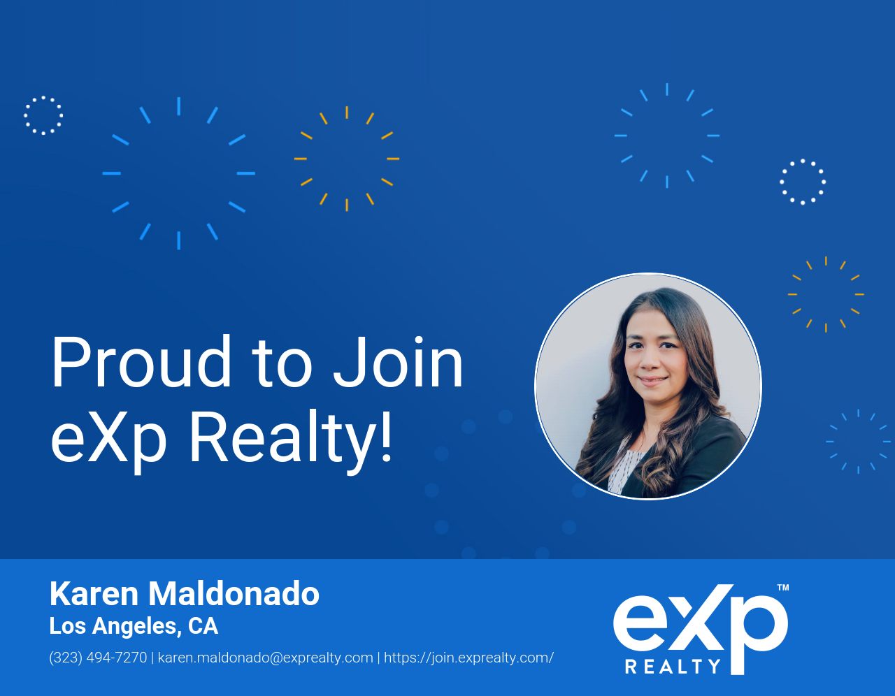 Karen Maldonado Joined eXp Realty!