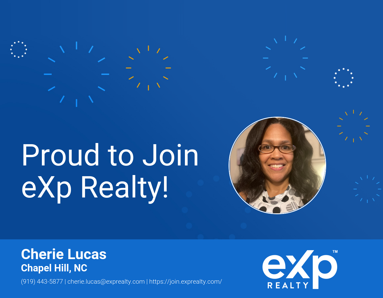 Cherie Lucas Joined eXp Realty!
