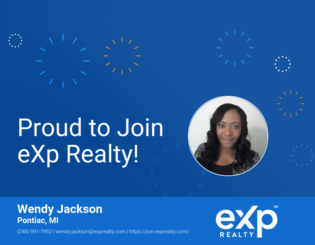 Wendy Jackson Joined eXp Realty!