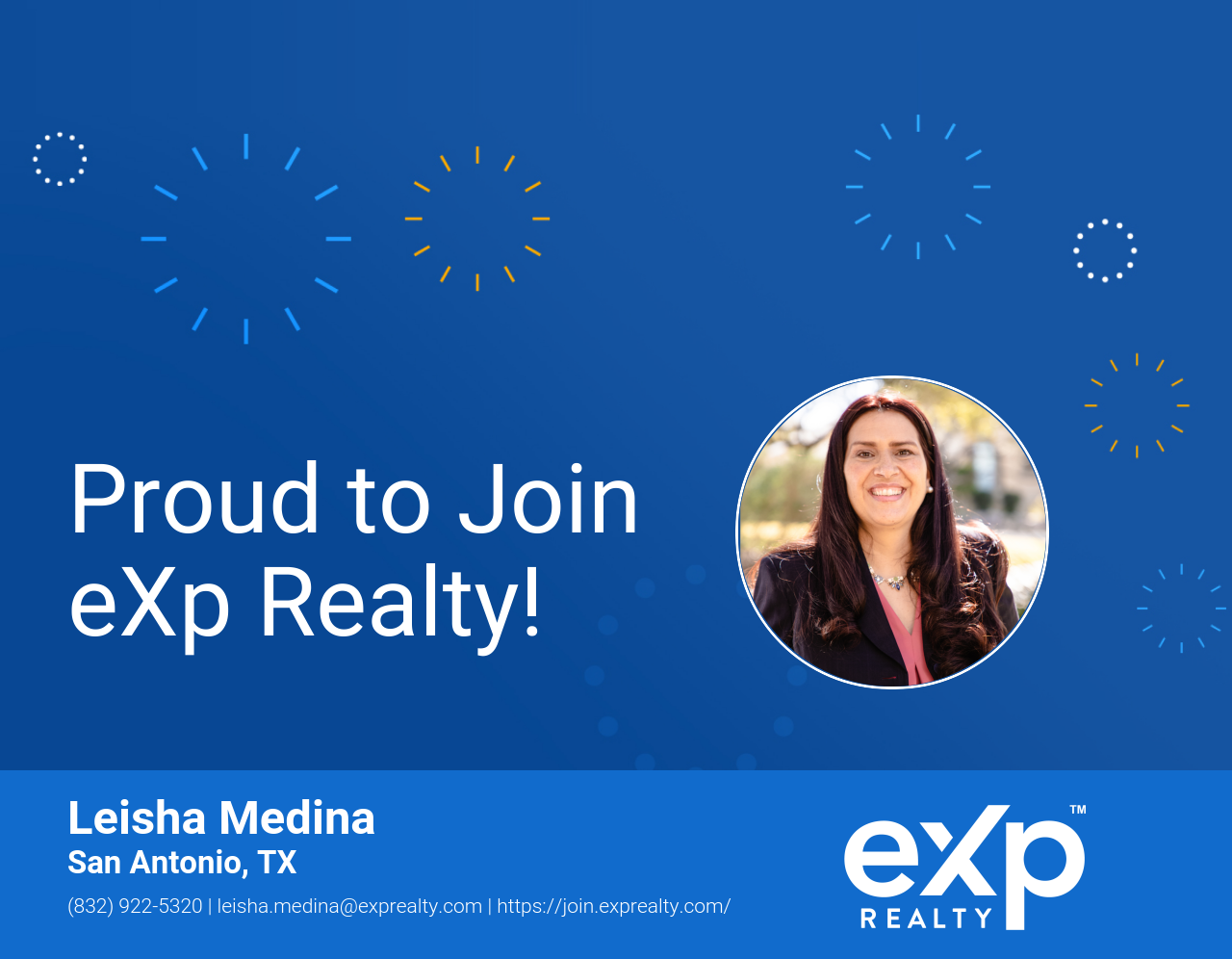 eXp Realty Welcomes Leisha Medina!