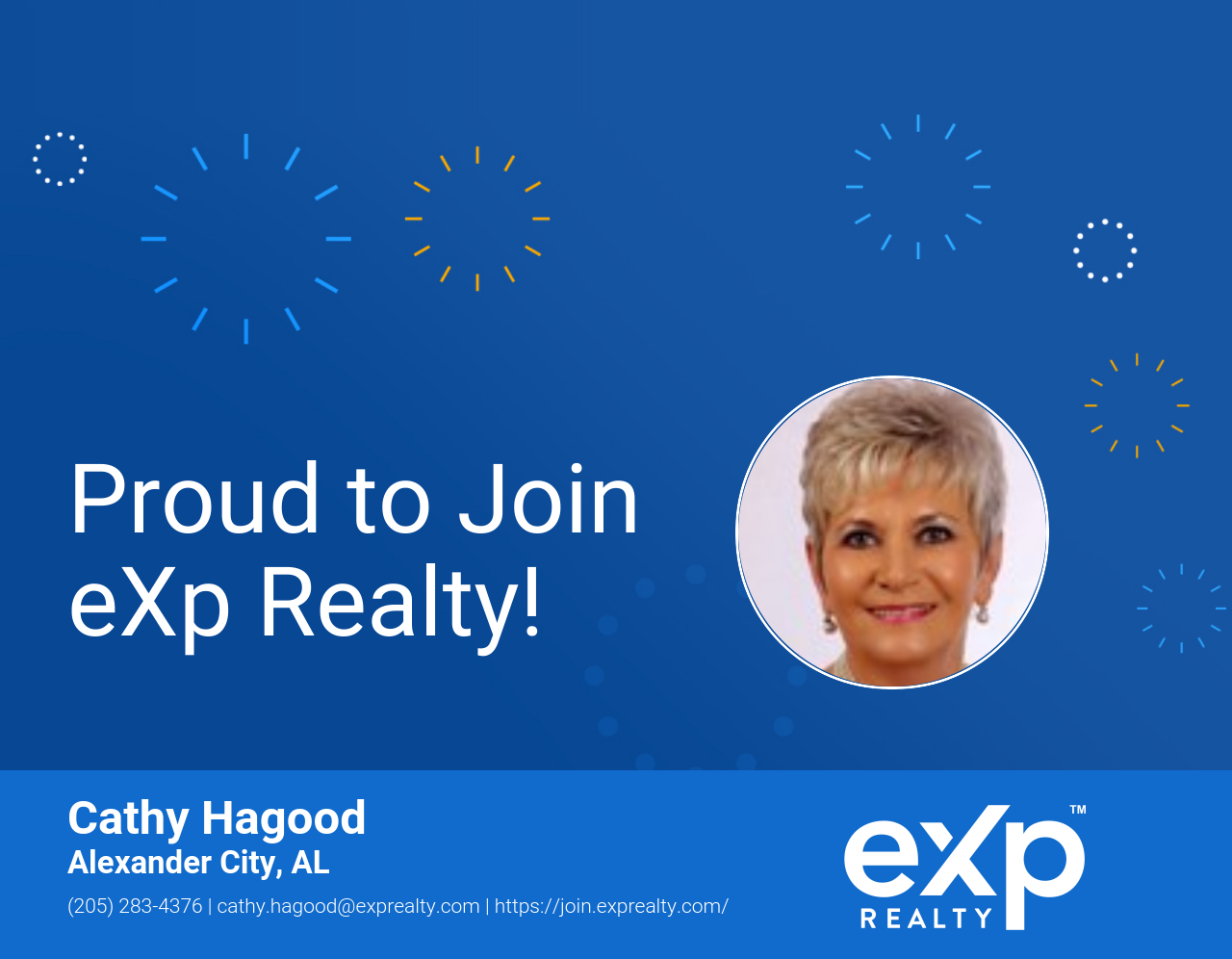 eXp Realty Welcomes Cathy Hagood!