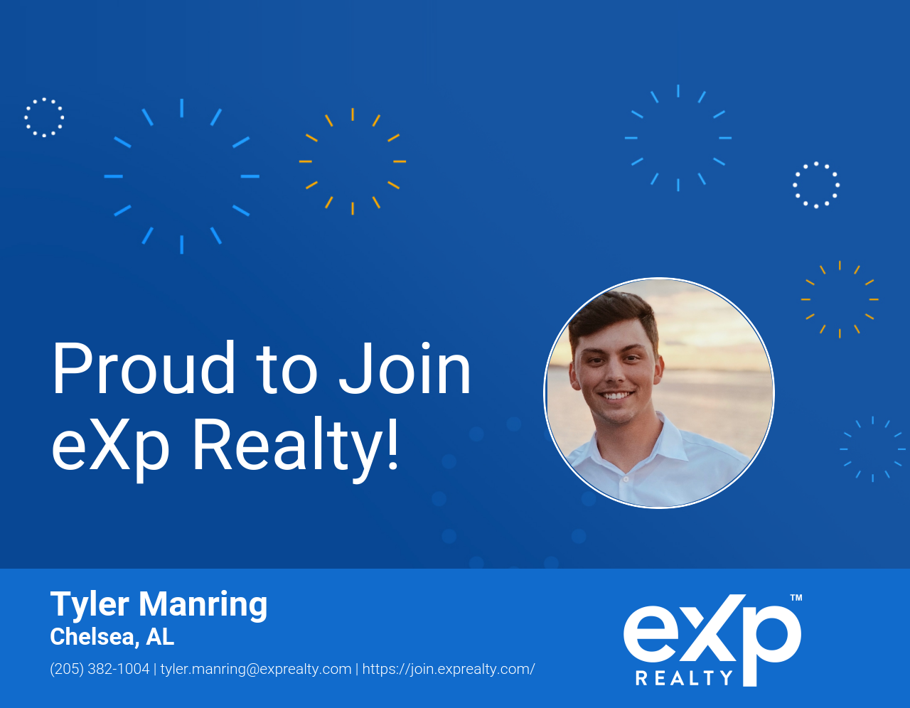 eXp Realty Welcomes Tyler Manring!