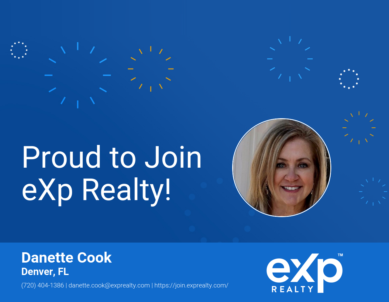 eXp Realty Welcomes Danette Cook!
